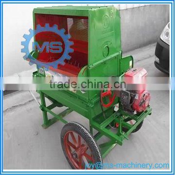 Agriculture small mobile millet threshing machine