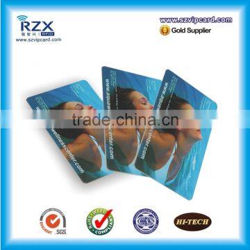 High quality CR80 printable VIP gym membership card