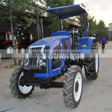 Wheel tractor 75hp mini farm tractor