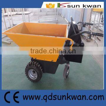 Four wheel 300kg electrical 4x4 mini dumper