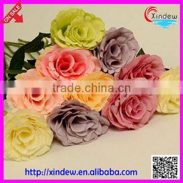 Single Decorative Artificial Rose Flower photo-2