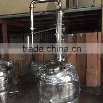 6'' beer brewing equipment stainless steel distillation column