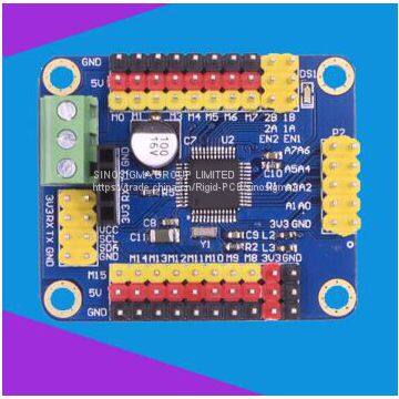 16-way Steering Gear Control Panel DC Stepper Motor Serial Port Bluetooth Wireless IIC Host Computer Module Wireless photo-2