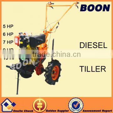 Manual Diesel Rotary cultivator tiller For Farm Use