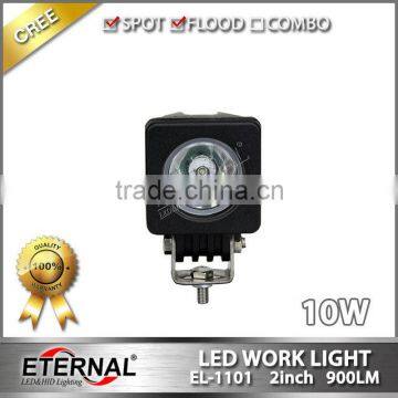 2in 10W High Power Motorycle Powersports 4x4 Racing ATV UTV Led Work Spotlight