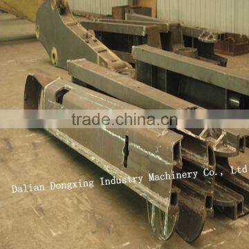 Welding Excavator Undercarriage as Customized