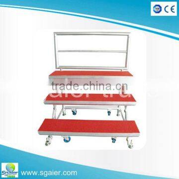 Hot Sale Aluminum Concert Event Stage Platform Choral Chorus Choir Risers for Sale
