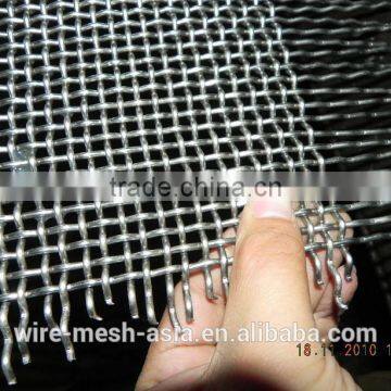 beautiful grid crimped wire mesh