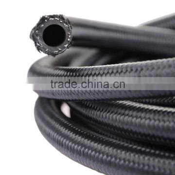 AN -8 AN8 AN08 Stainless Nylon Braided Fuel Line Oil Gas Hose