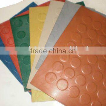 Round stud Rubber sheet