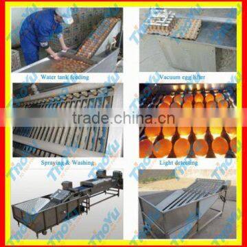 commercial egg breaking machineegg breaking machine 10000pcs/h on Bakery exhibition +86-133-3371-9169
