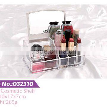 032310 PS Cosmetic Shelf ; lipstick Shelf with Mirror