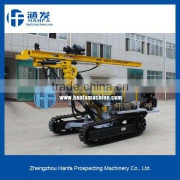 Open mining drilling rig! Crawle type~ HF138Y horizontal bore hole drilling equipment