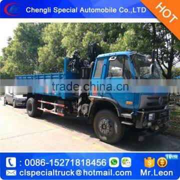 5Ton knuckle crane mounted truck lorry crane