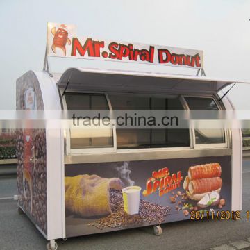 Outdoor Food Cart Street Food Vending Cart