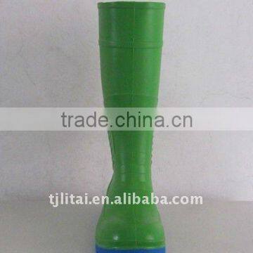 Shine Green Pvc Boot 2016 New Arrive Boot Resistence Water photo-2
