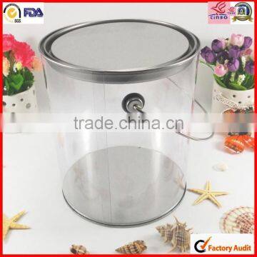 Made in China Pvc Round Handle Plastic Packing Box photo-5