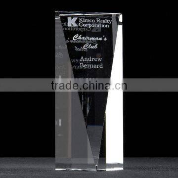 2016 creative beautiful crystal trophy for decor