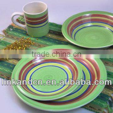 KC-00173/ceramic round dinner set