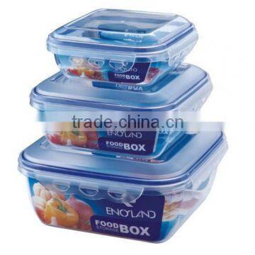 plastic fresh keeping box 3pcs set