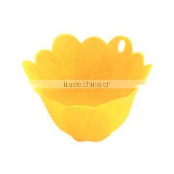 Easy clean single cup 100% food grade silicone egg cooker