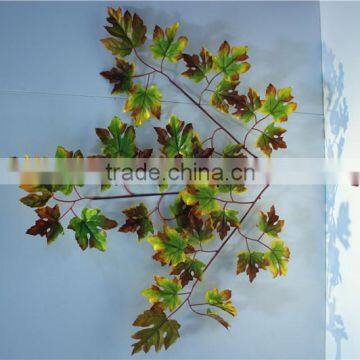 Home and outdoor garden table wedding christmas decoration 60cm or 2ft Height artificial colorfully maple leaf E06 0619