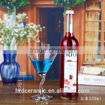 220ML Champagne Goblet Wholesale Cocktail Glassumbler photo-3