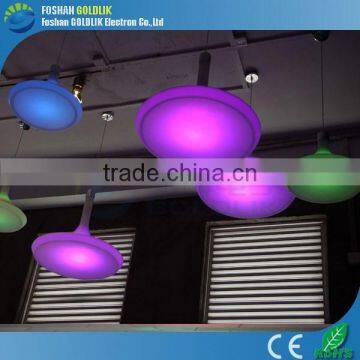 GLACS Control Glowing LED House Decor Round Ceiling Lamp LED Furniture photo-6