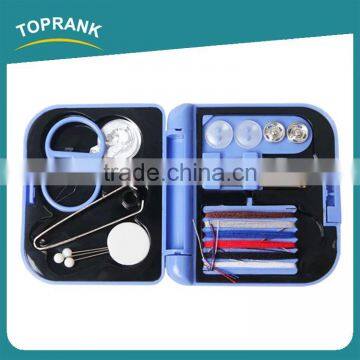 Toprank Wholesale Professional Portable 20 Pcs In Set Travel Hotel Sewing Kit Convenient Plastic Mini Travel Sewing Kit Set photo-2
