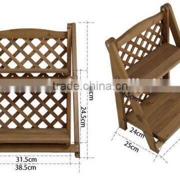 Wholesale Wooden Flower Shelf photo-2