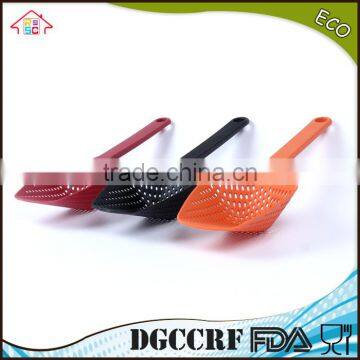 NBRSC Nylon Colander Strainer Slotted Spoon Scoop Server Drain Pasta Veg Kitchen Cooking Serving Aid photo-4