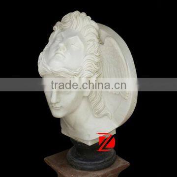 female marble bust sculpture