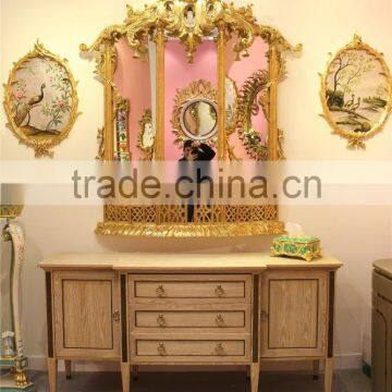 Flower/ Bird Hand Drawing With Oval Frame MK-0019-01 photo-5