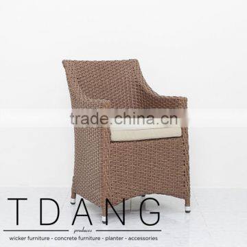 Largo Wicker Dining Chair - Vietnam Poly Rattan - Outdoor Patio Furniture photo-2