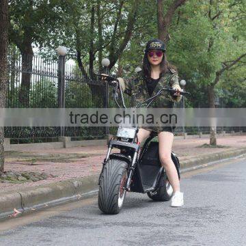 2017 Baogl 40-60km per Charge 60v 800w-2000w Motor Citycoco Electric Scooter photo-2