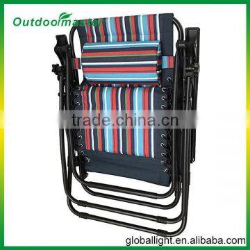 Garden Yard Lightweight Folding Quilted Zero Gravity Recliner Chair photo-6