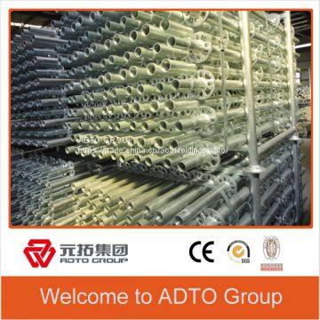 Q345/Q235 Buliding Hot Dipped Galvanized Scaffolding Ringlock Standard for Sale photo-2