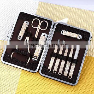 10pcs Set Men Beauty Equipment Nail Clippers Manicure Set photo-3