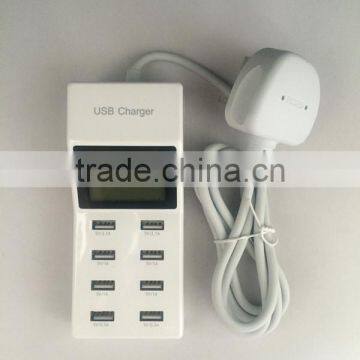 USB power adaptor with 8 USB ports