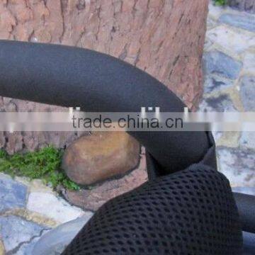 Made in China China Supplier TOPMEDI Deluxe Leisure Wheelchairs With Carbon Fiber Rear Wheel photo-3