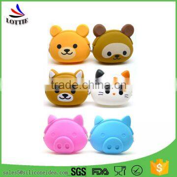 Promotional Silicon Kids Coin Purse,Mini Money Bag/silicone Coin Bag photo-4