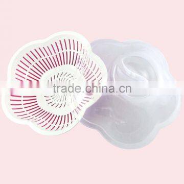 Plum Shaped Plastic Strainer With Tray & Cover photo-3