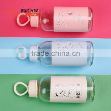 L00048 2017 High Quality Stylish Design Custom Handmade Pyrex Heat-Resistant Clear Glasses Bottles photo-5