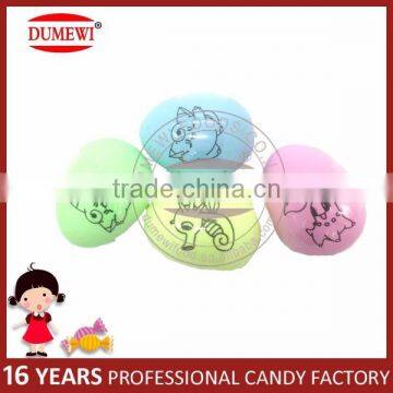 Promotional DIY Easter Egg Painting Toy Candy with Tattoo