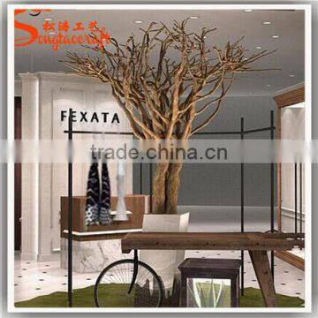 Chinese Factory Wholesale Directly Plastic Tree Trunk Plastic Slide Tree House for Decoration photo-4