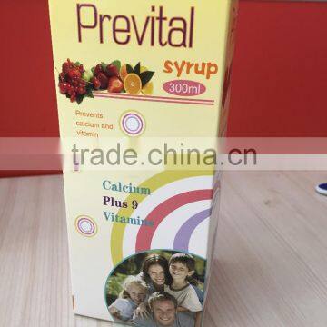 Prevital Syrup, Calcium Plus 9 VItamins photo-3