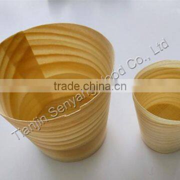 wood cup food container disposable japanese wooden sushi boat