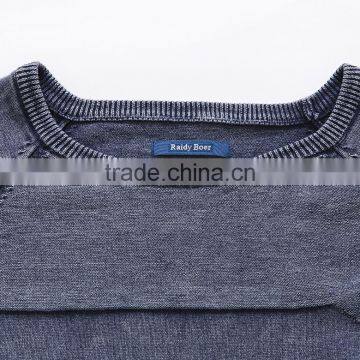 New Design Cotton Men Winter Cotton Sample Sweater photo-3