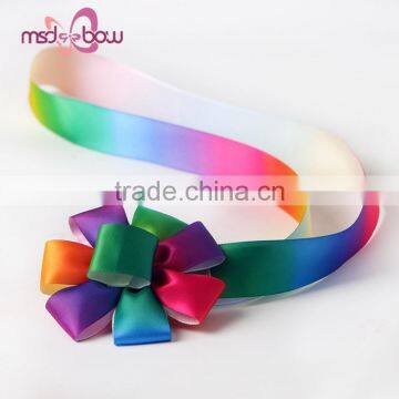 China Personalized Pre Made Flower Satin Ribbon Bow for Gift photo-4