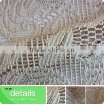 Onway New design heavy lace fabric silk lace fabric laser cut lace fabric